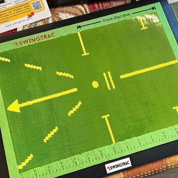 Golf Training Mat - Green - Picture 5 of 7